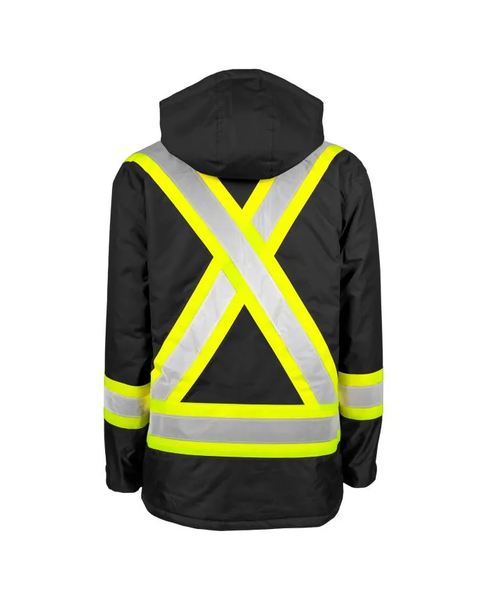 Hi-Vis Insulated Parka for Ultimate Cold Weather Protection - Durable, Comfortable, and Perfect for Workers in Harsh Conditions