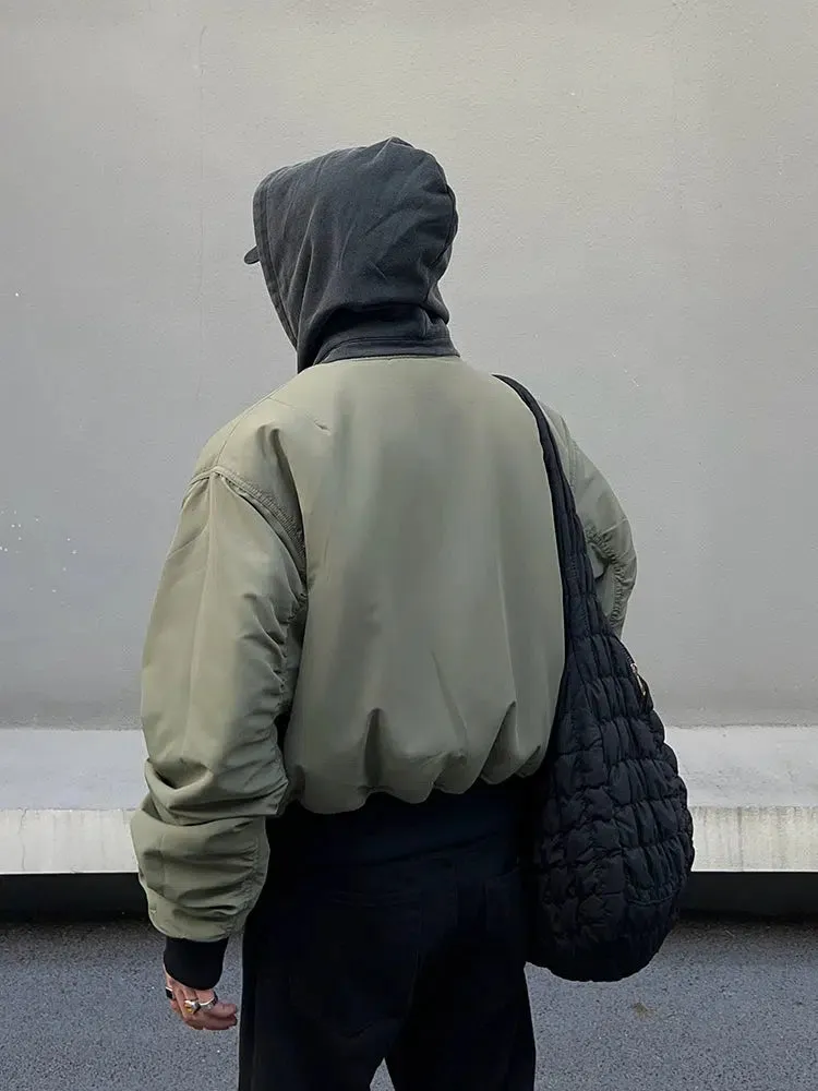 Hooded Double-Sided Leather Jacket
