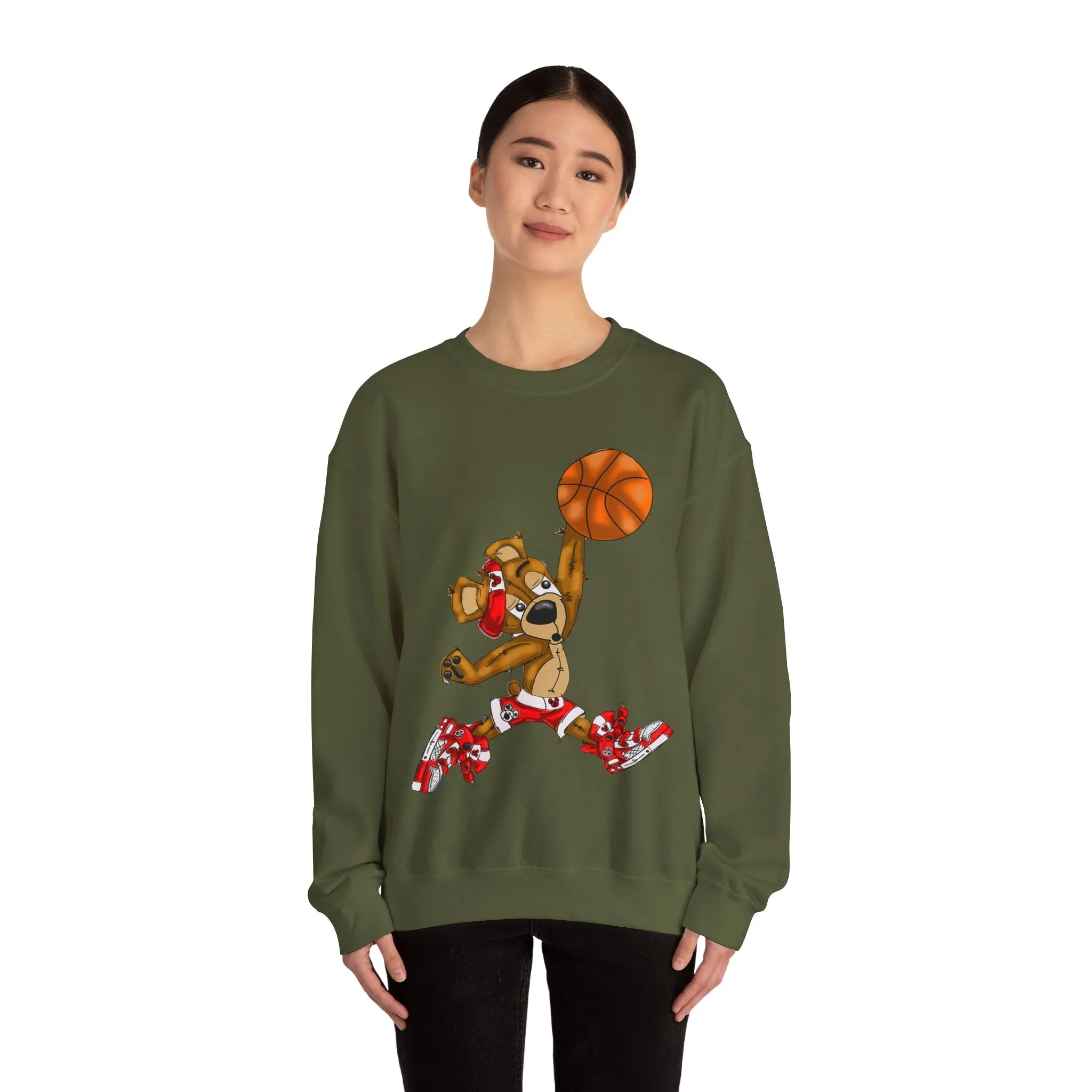 Hoopster Teddy Bear Sweatshirt