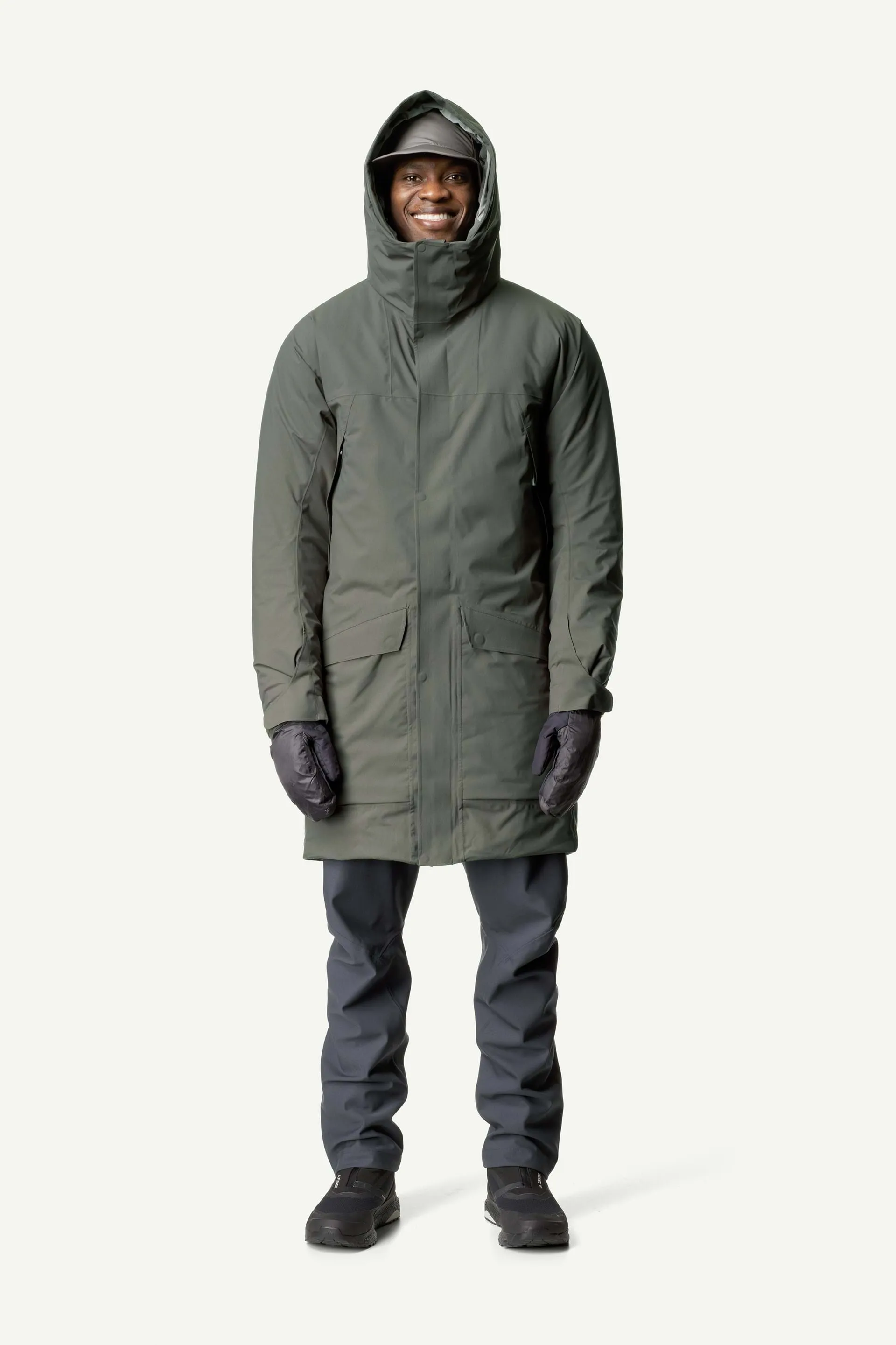 Houdini - M's Fall in Parka - Baremark Green