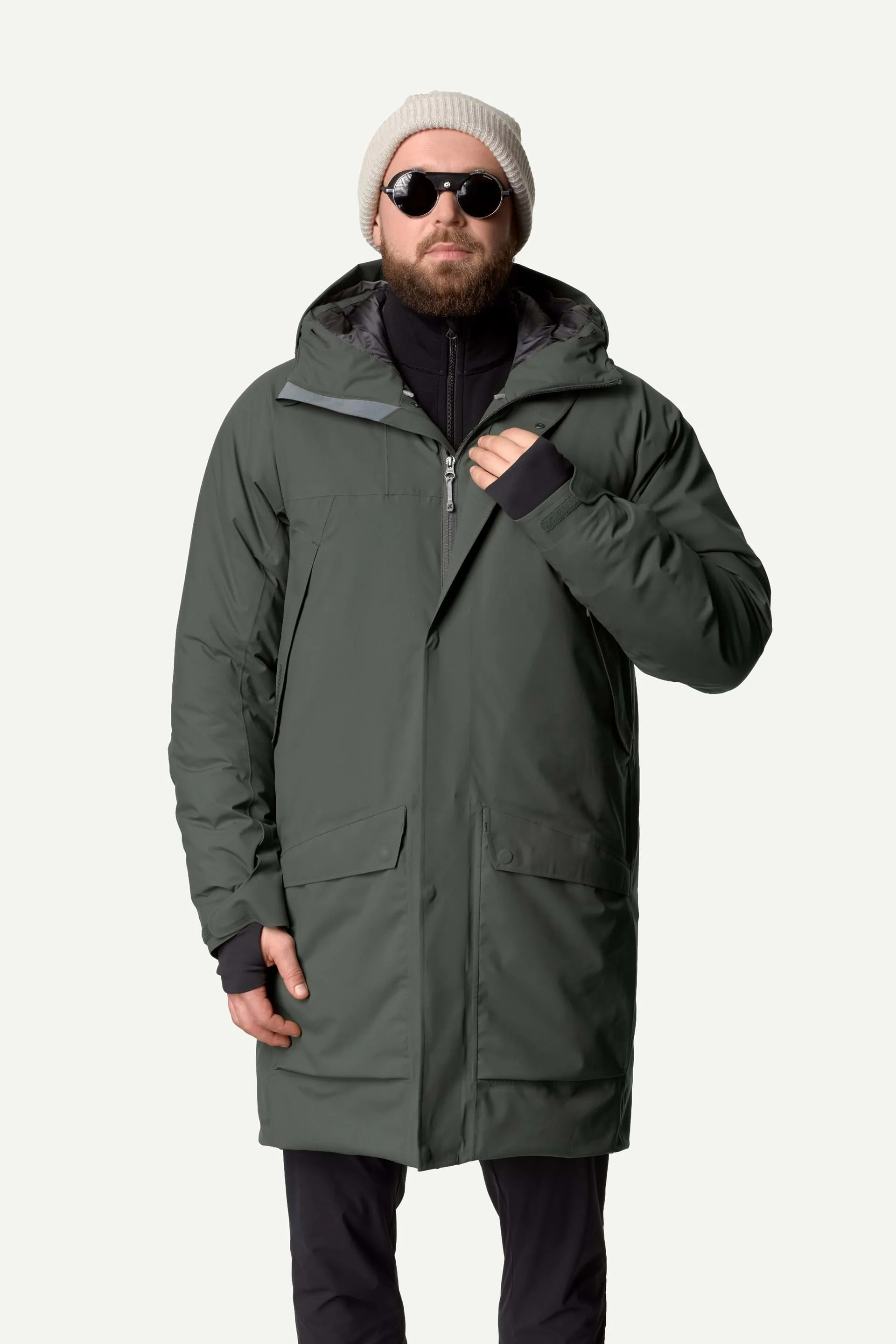 Houdini - M's Fall in Parka - Baremark Green