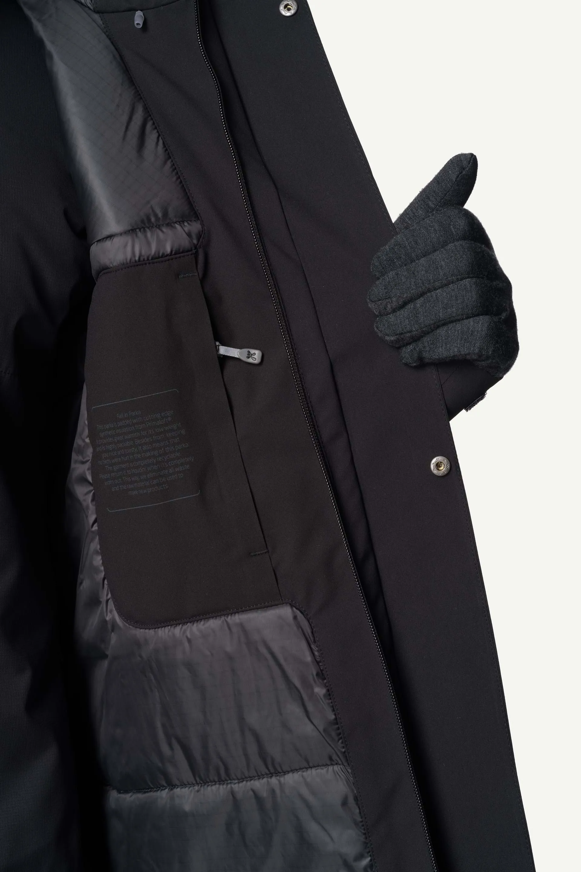 Houdini - W's Fall in Parka - True Black