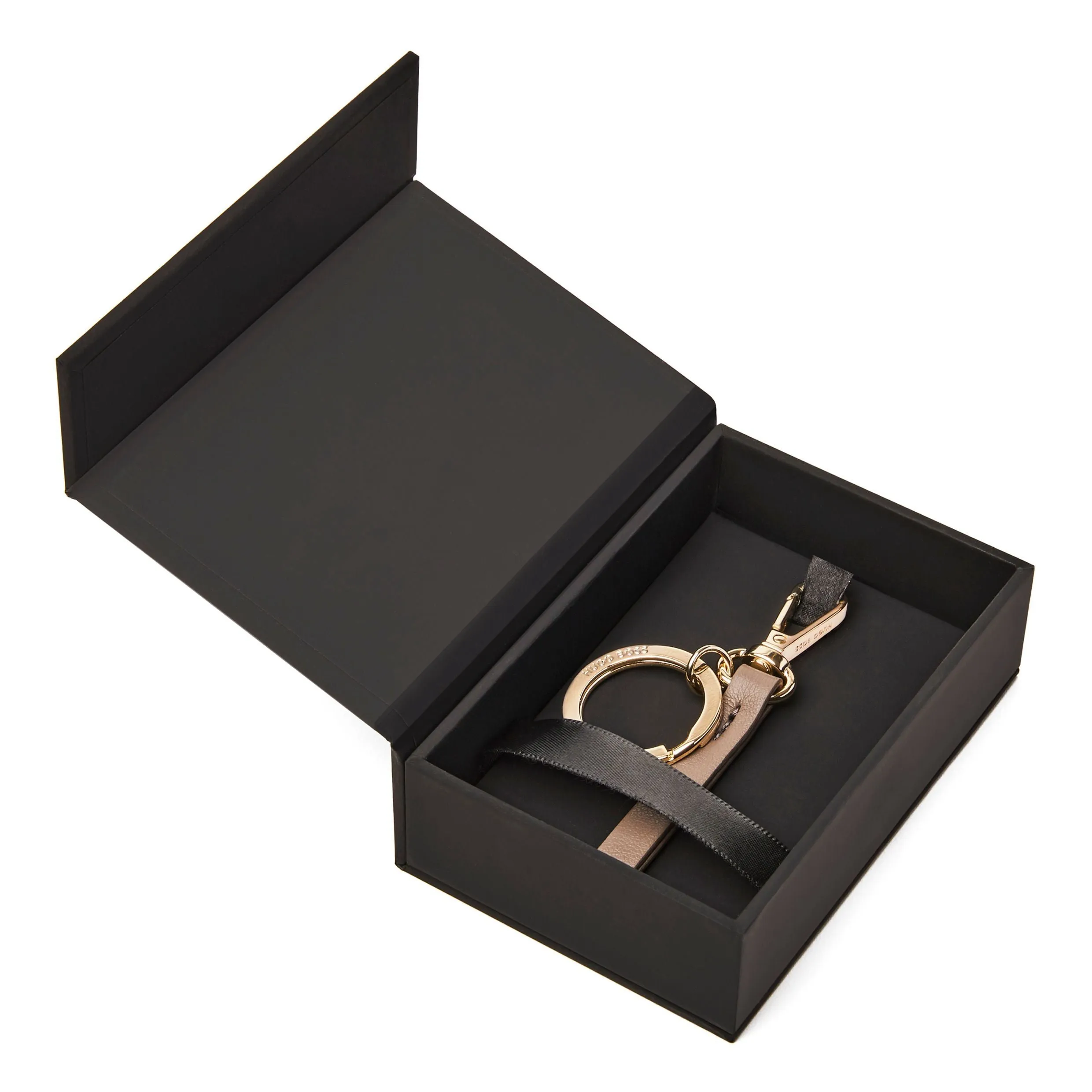 HUGO BOSS HAK311H-Key ring Triga Taupe