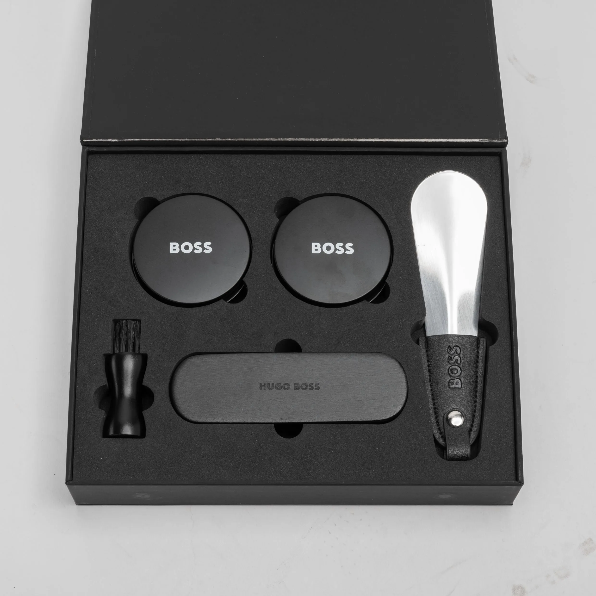 HUGO BOSS HAS321A-Shoe care kit Iconic Black
