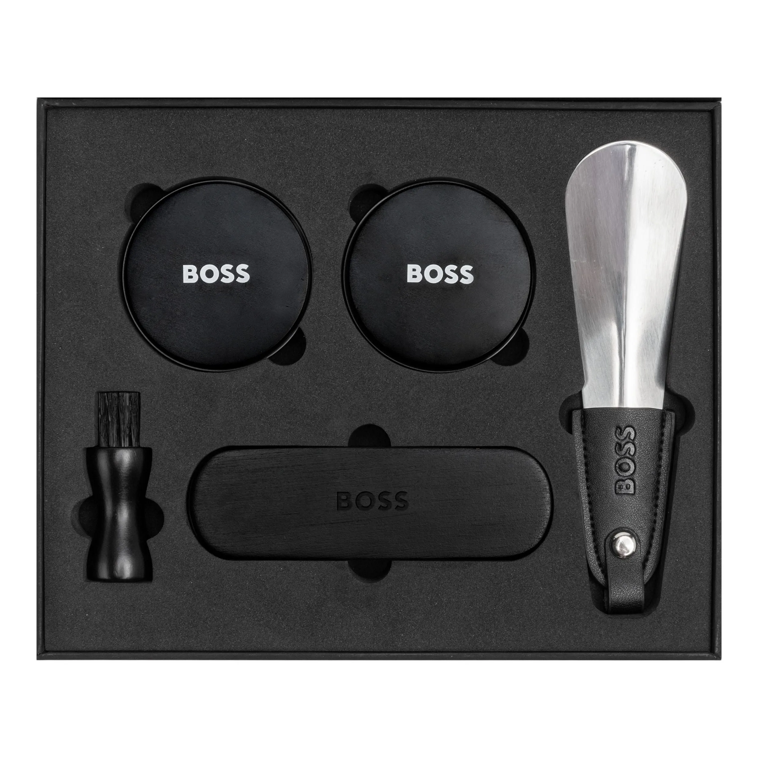 HUGO BOSS HAS321A-Shoe care kit Iconic Black