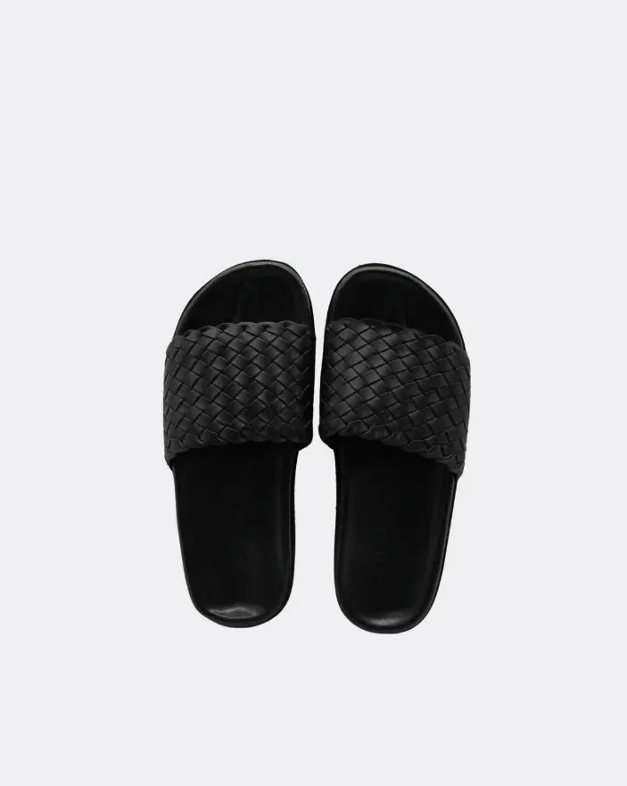 Human Premium - Oxford Slide - Black