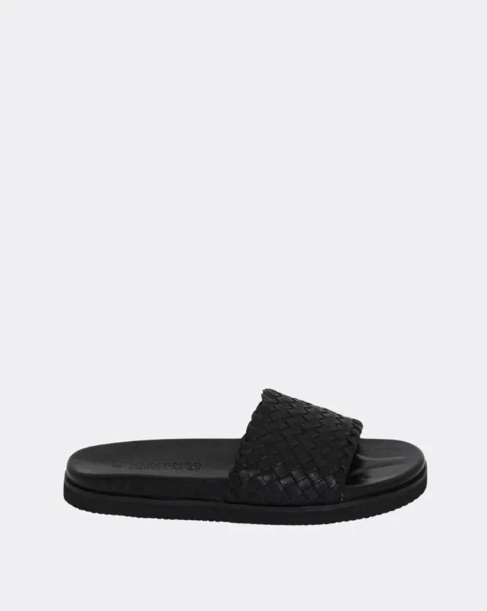Human Premium - Oxford Slide - Black