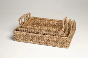 Hyacinth Rectangle Trays