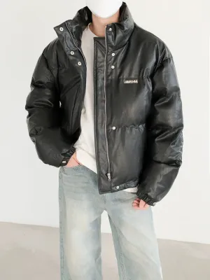 Insulated Leather Jacket