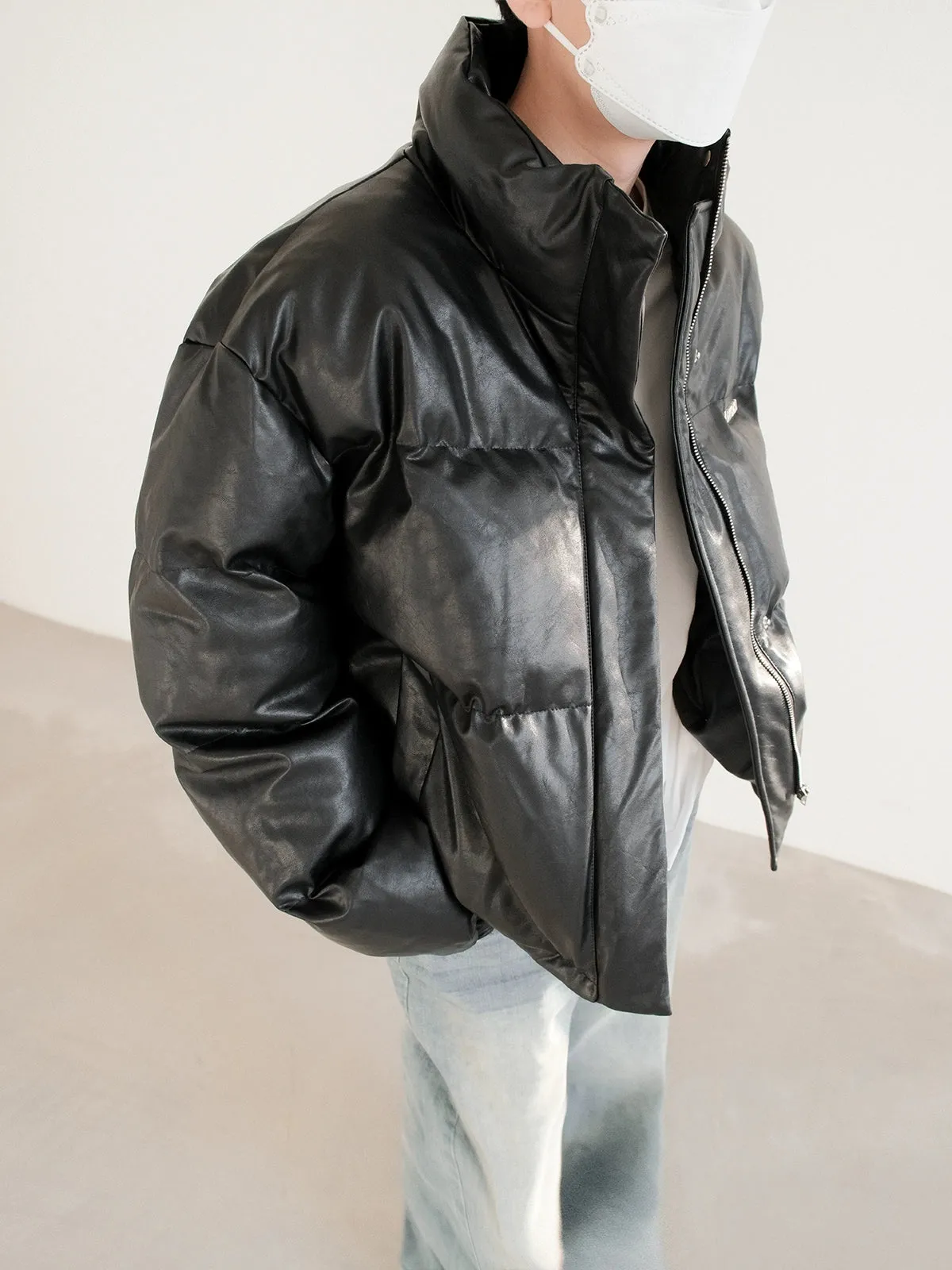 Insulated Leather Jacket
