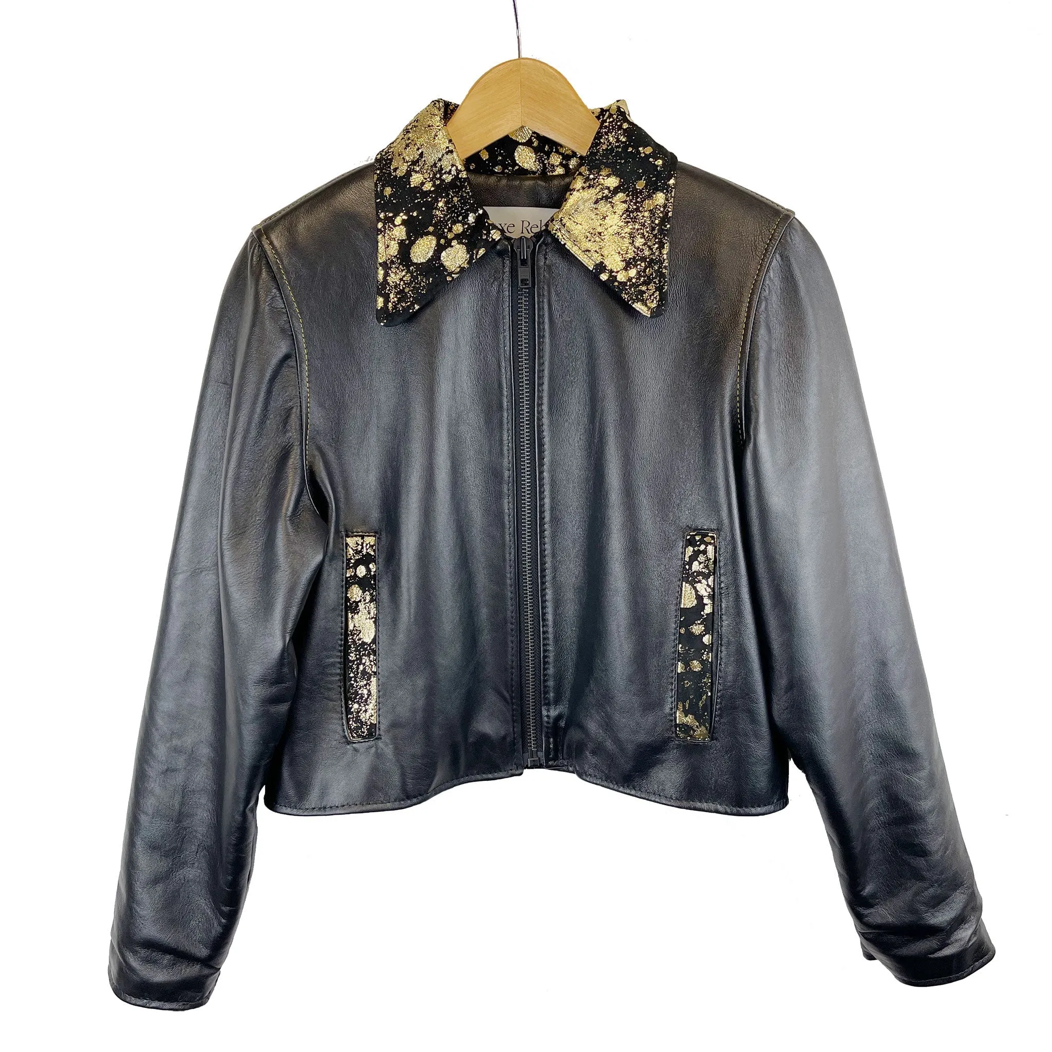 Janie Black Leather Jacket