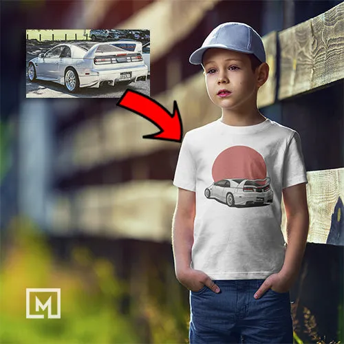 Japanese Cars | Custom Print for Kids | Unisex T-shirt