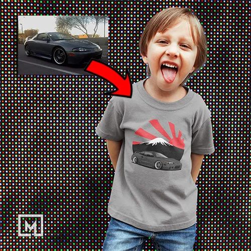 Japanese Cars | Custom Print for Kids | Unisex T-shirt