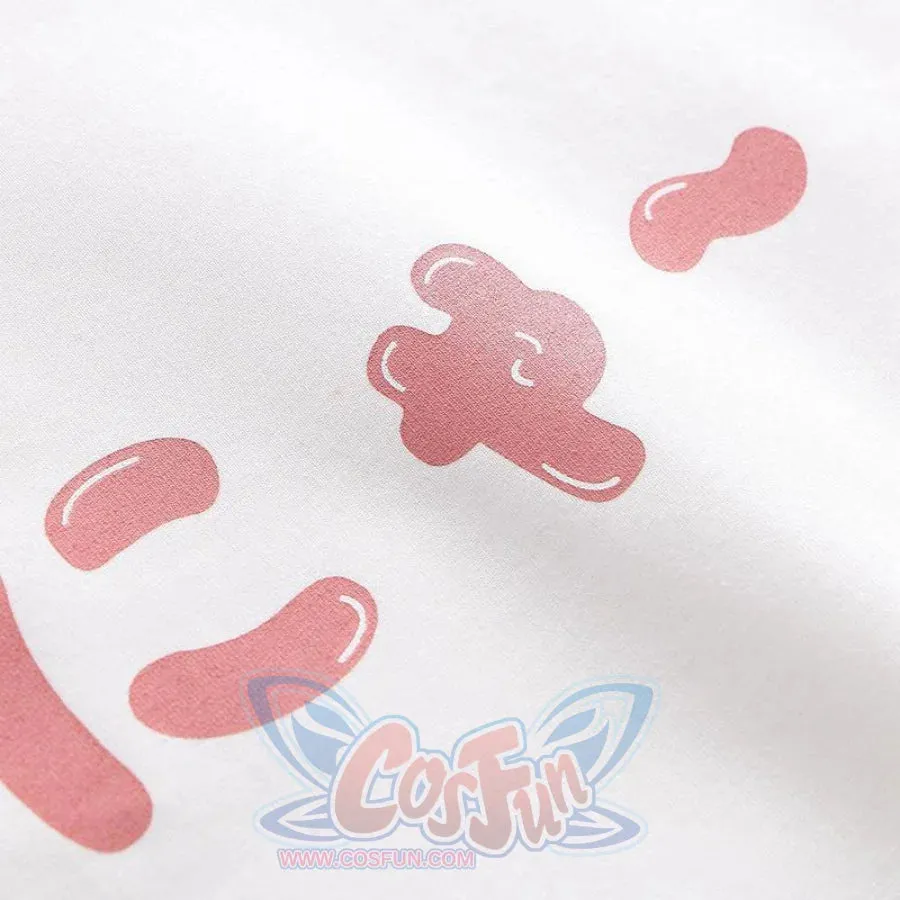 Japanese Put Cat Paw Up Fake Two-Piece Sweatshirt
