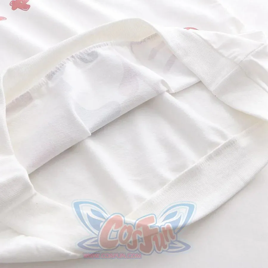 Japanese Put Cat Paw Up Fake Two-Piece Sweatshirt