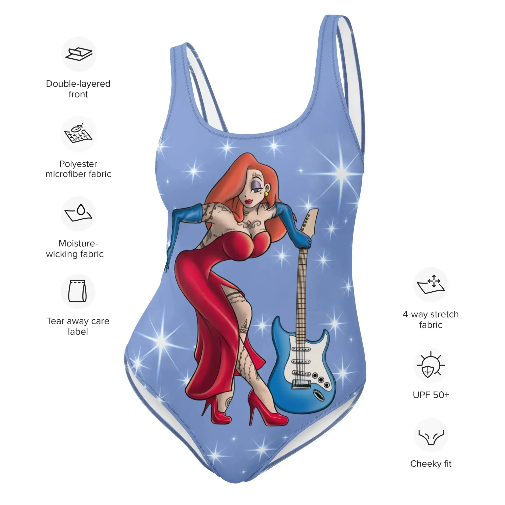 Jesse Love Note One-Piece Swimsuit