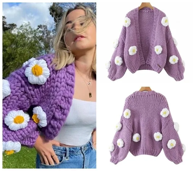 Jumper Knitting Coat
