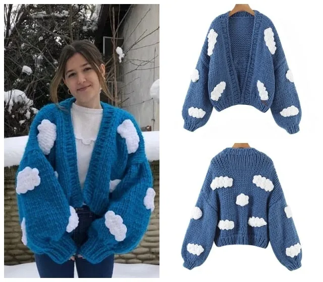 Jumper Knitting Coat