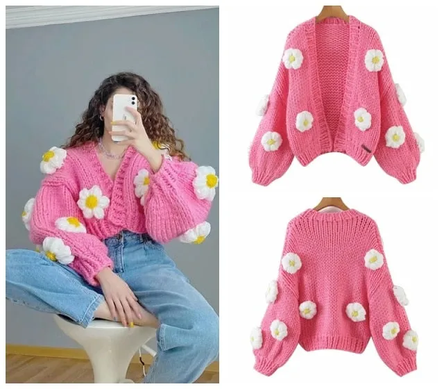 Jumper Knitting Coat