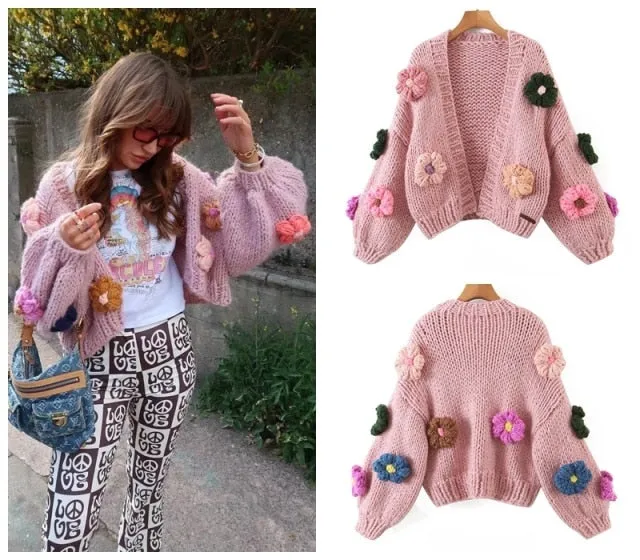 Jumper Knitting Coat