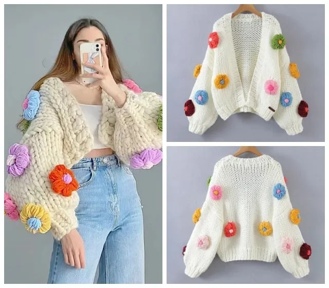 Jumper Knitting Coat