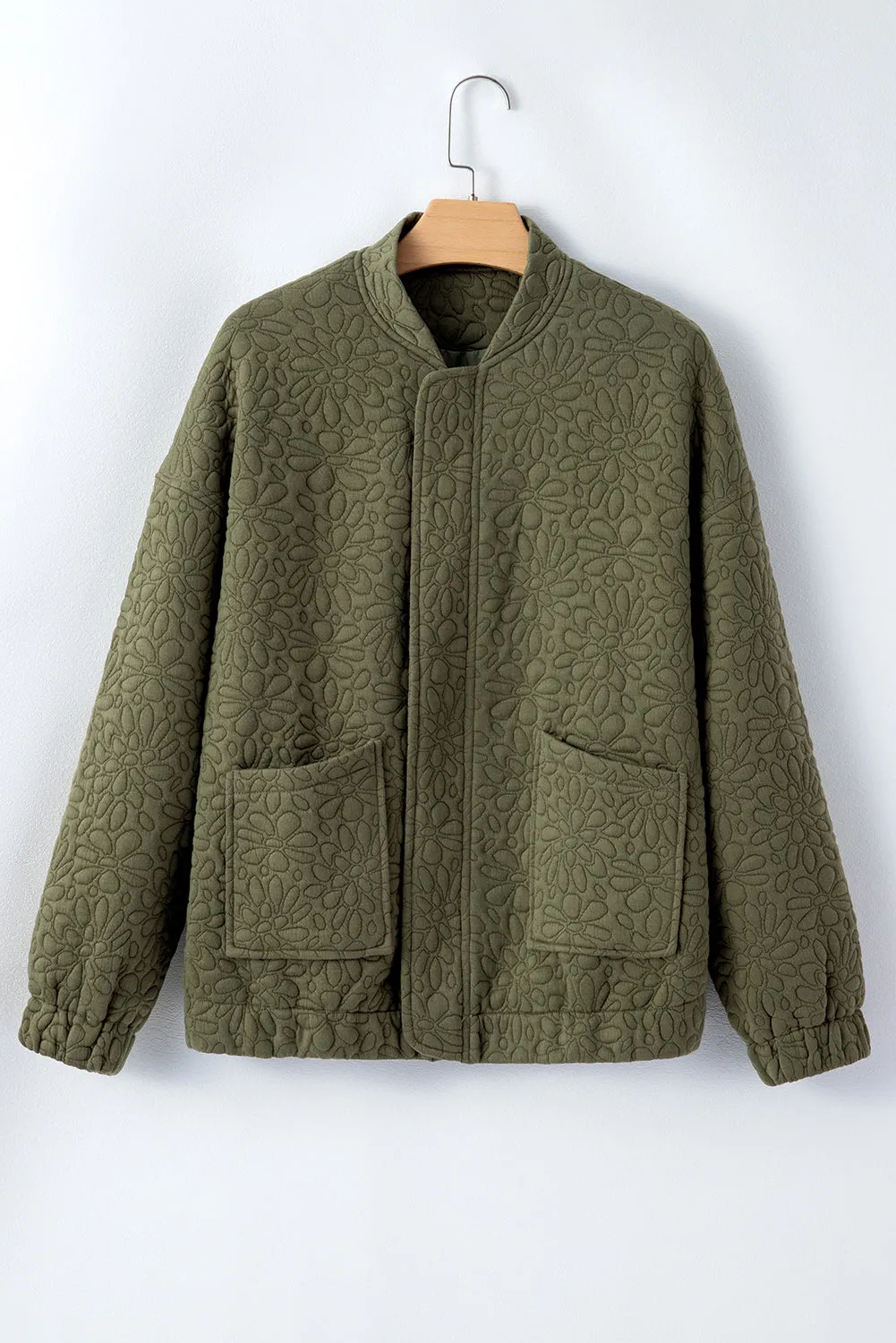 KaleaBoutique Floral Quilted Jacket
