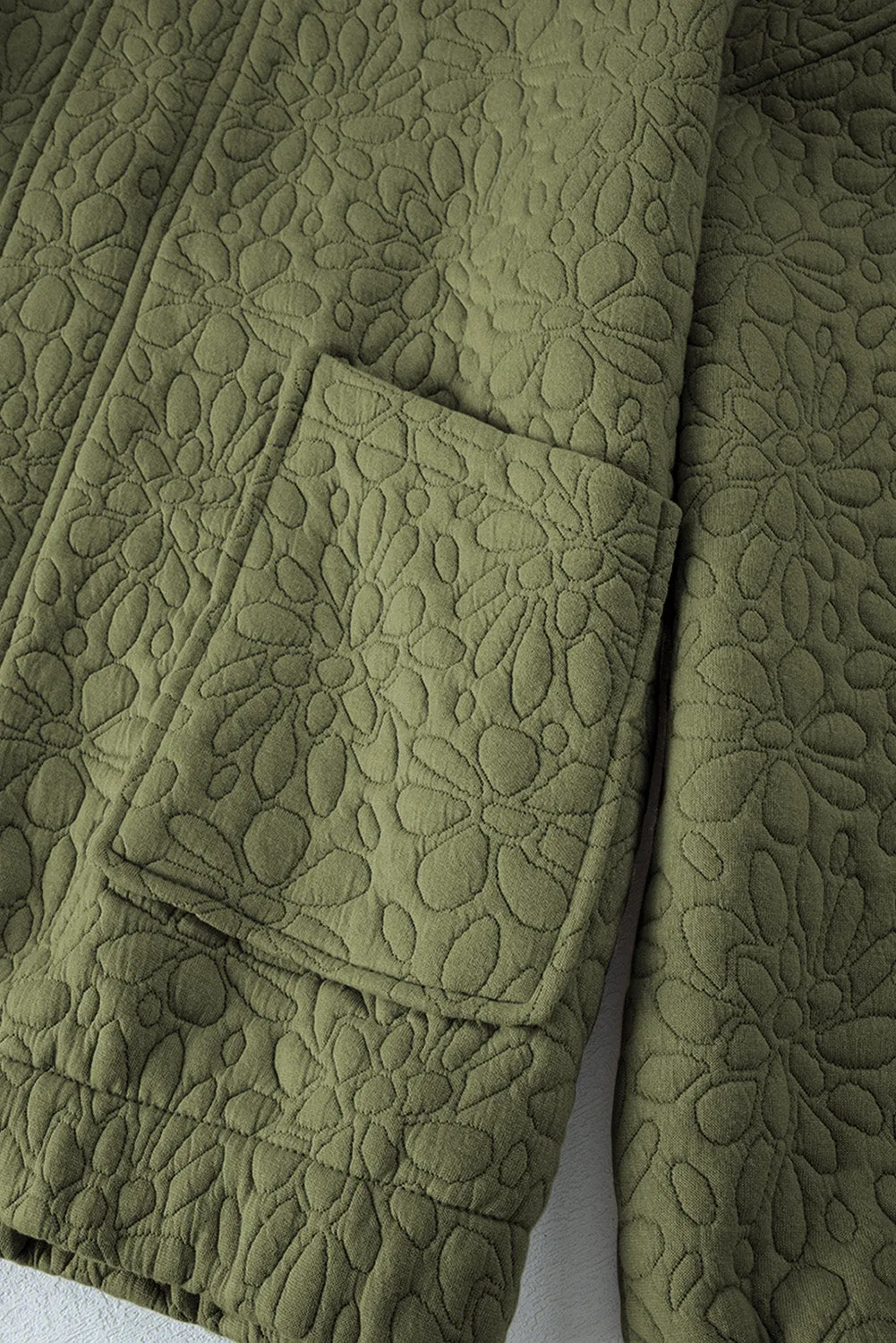 KaleaBoutique Floral Quilted Jacket