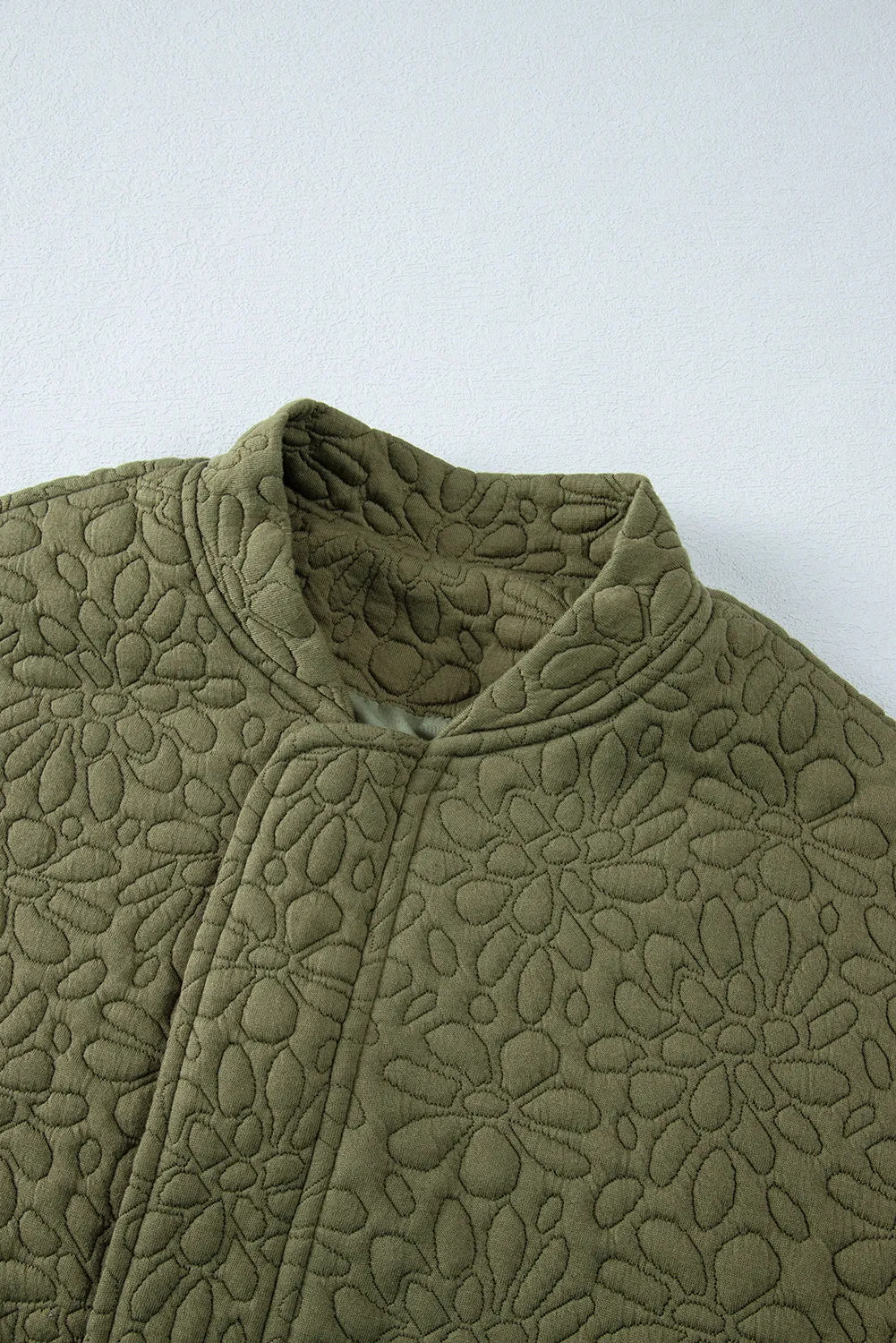 KaleaBoutique Floral Quilted Jacket