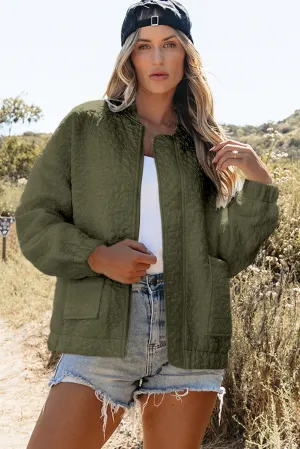 KaleaBoutique Floral Quilted Jacket