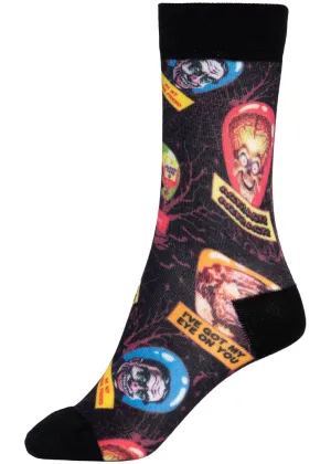 King Kerosin Mens Mars Socks Black