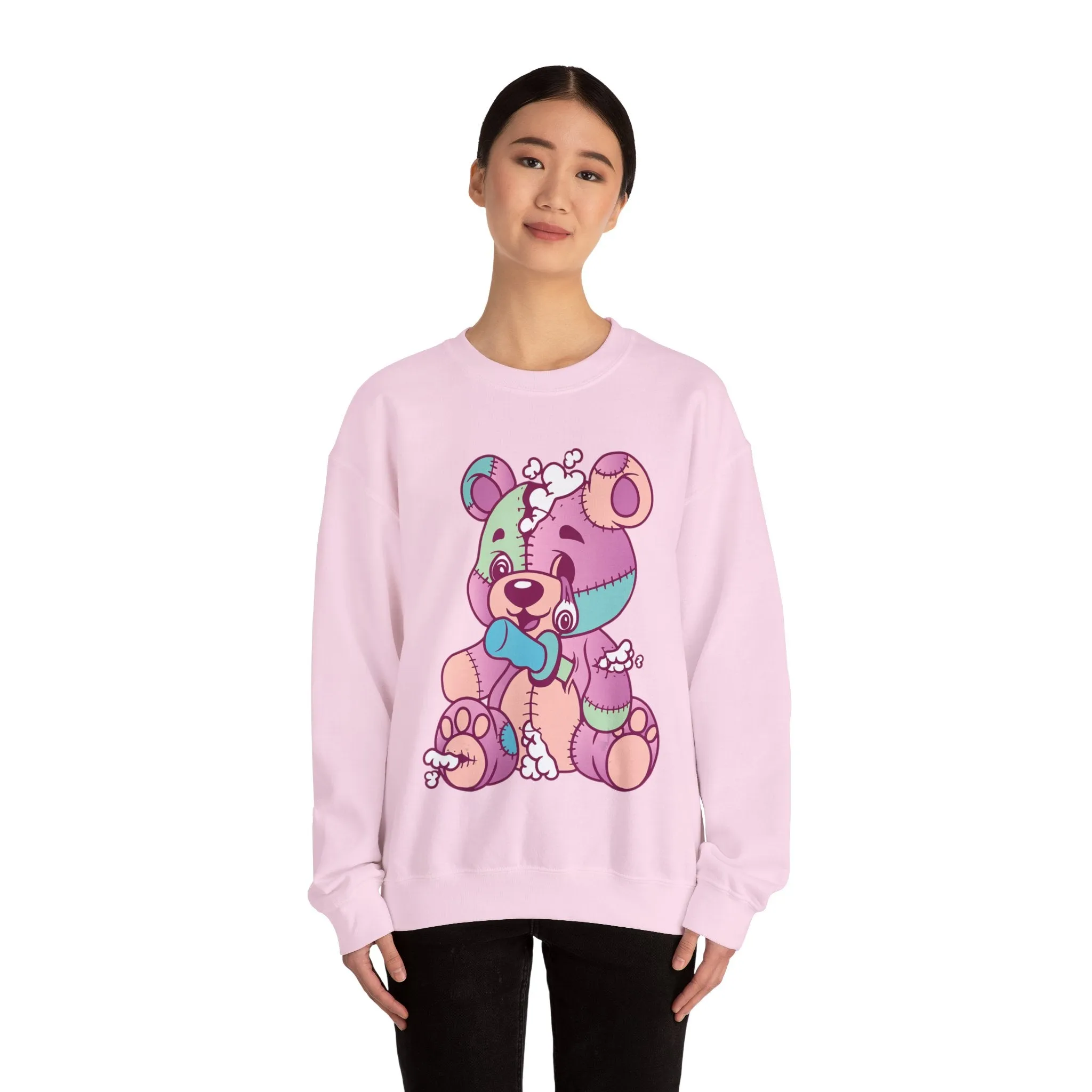 Knifed Teddy Bear Sweatshirt