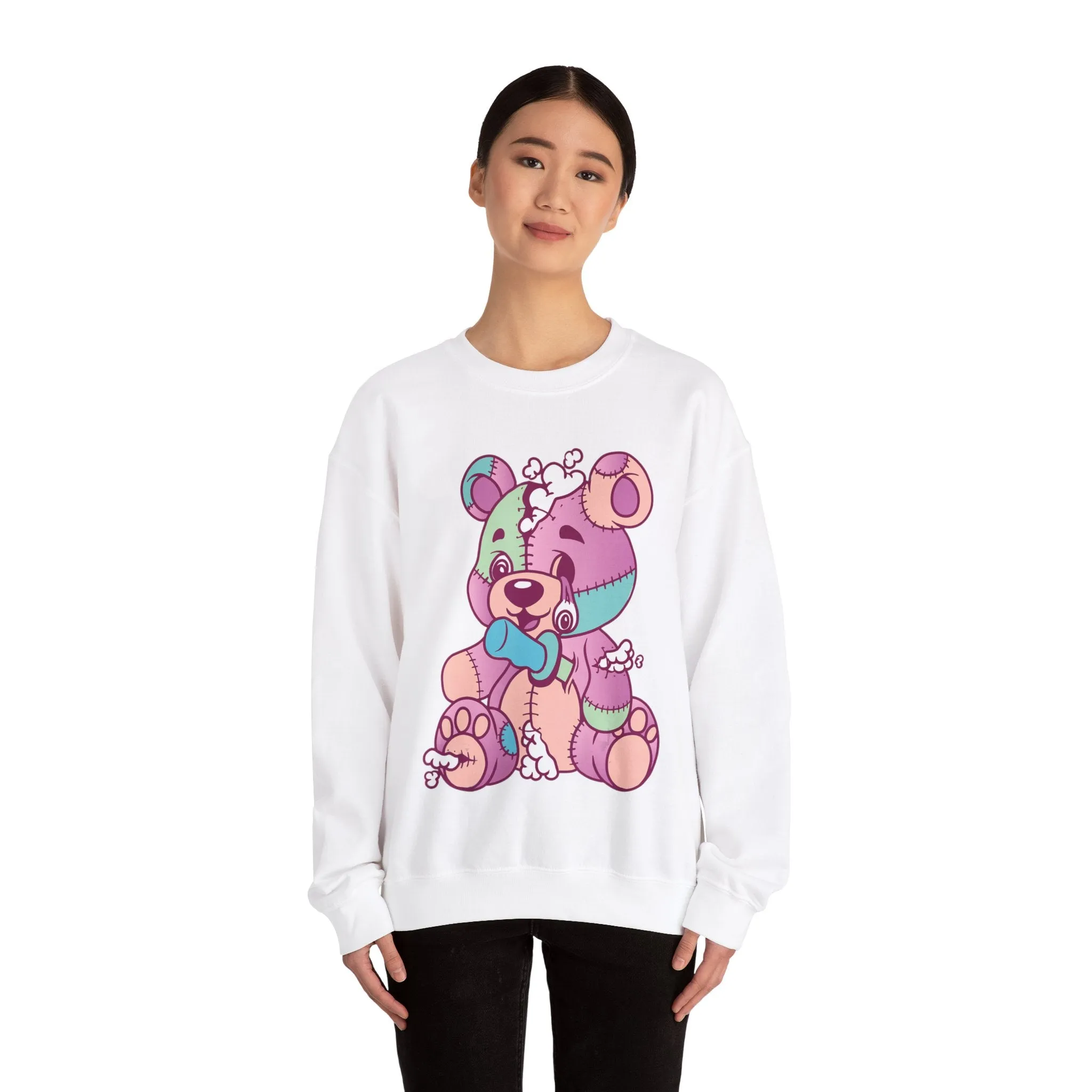 Knifed Teddy Bear Sweatshirt
