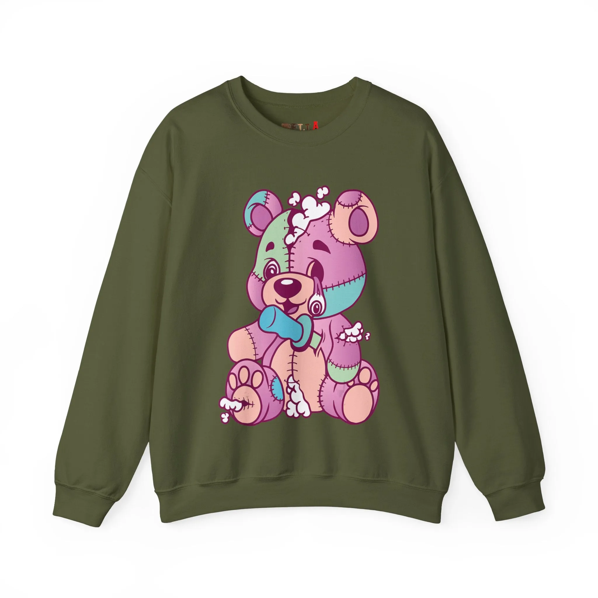 Knifed Teddy Bear Sweatshirt