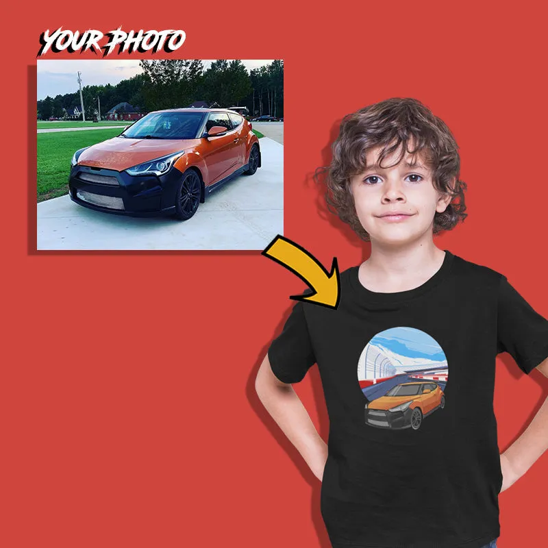 Korean Cars | Custom Print for Kids | Unisex T-shirt