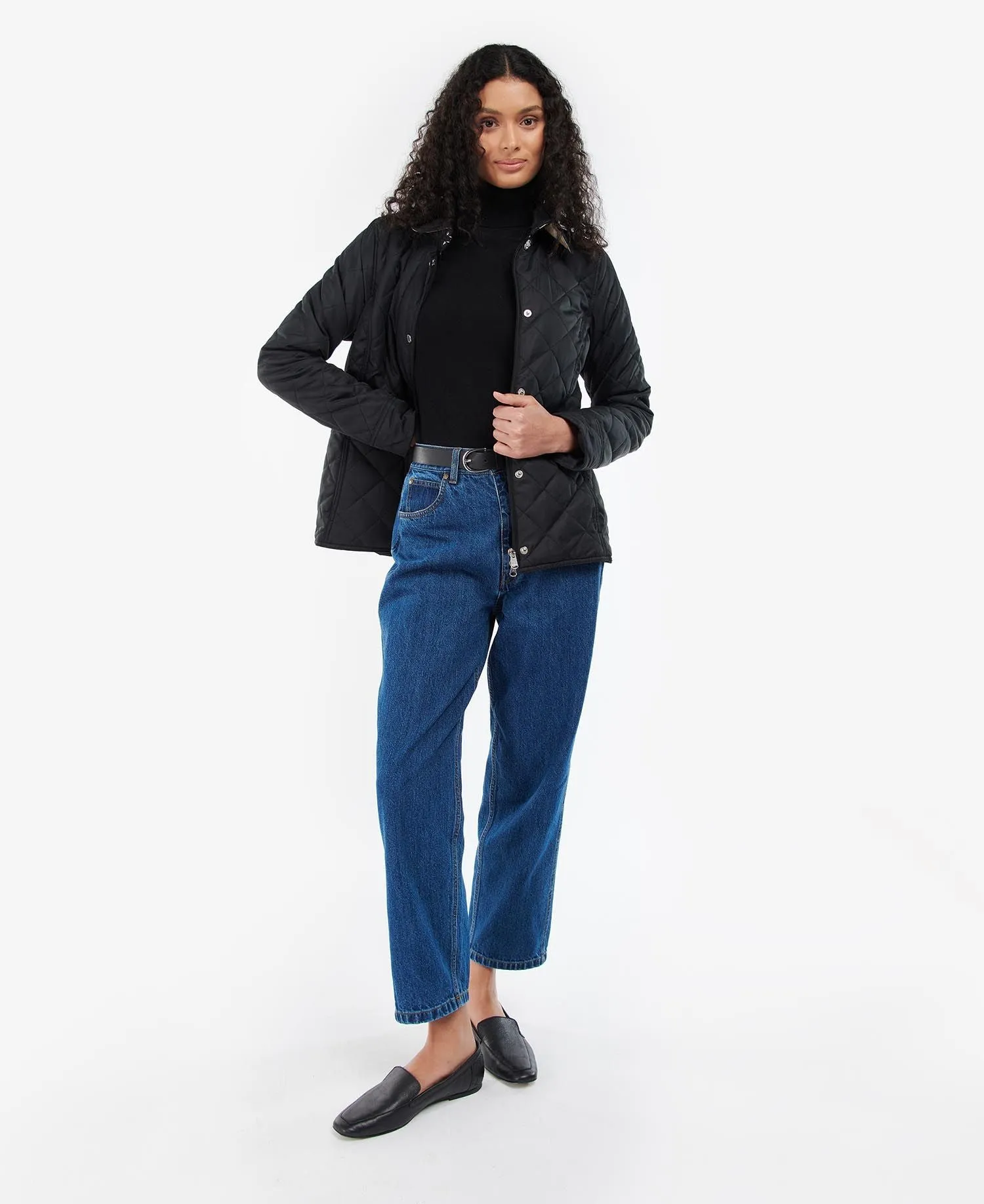 LADIES BARBOUR JEMIMA QUILTED JACKET - BLACK