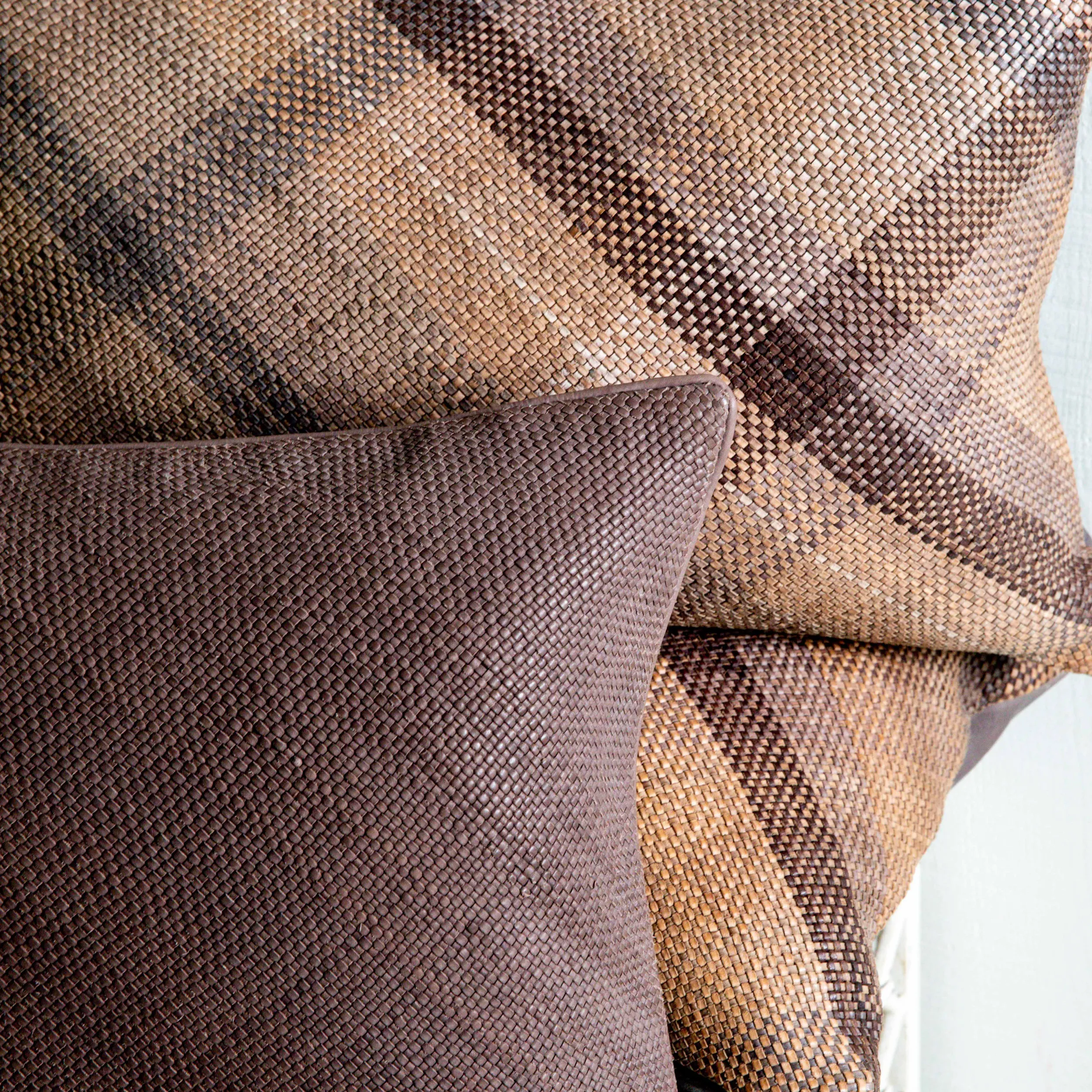 Lance Woven <br> Argyle Pillow Bohemian Storm