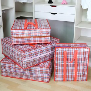 Large Woven Packing Moving Thickened Clothing Travel Bags