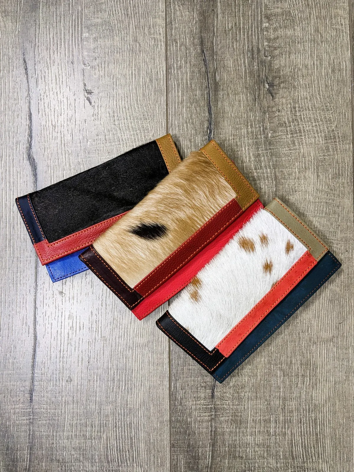 Leather & Fur Purse