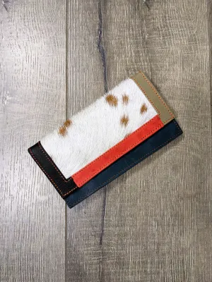 Leather & Fur Purse