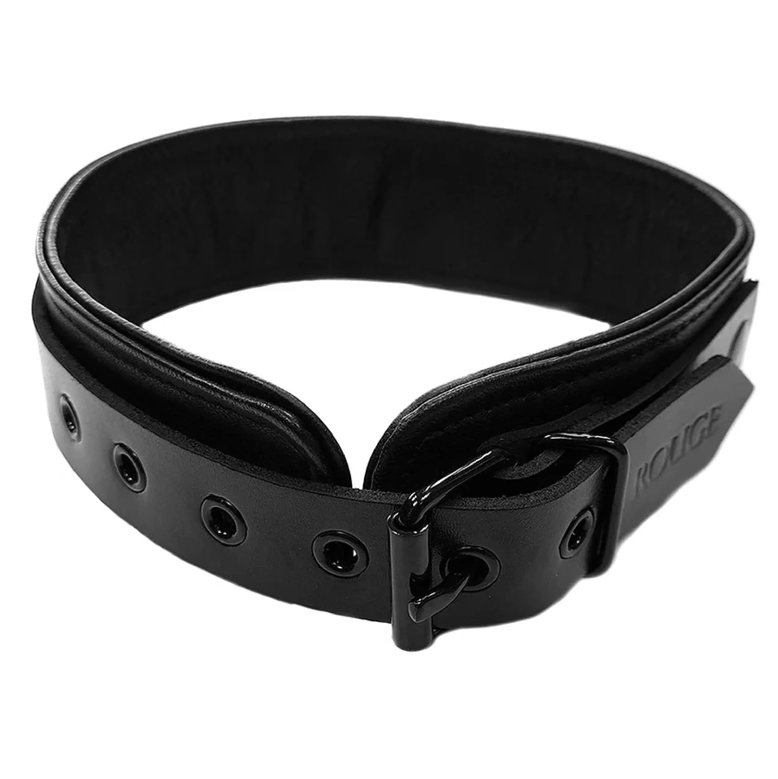 Leather Collar Black