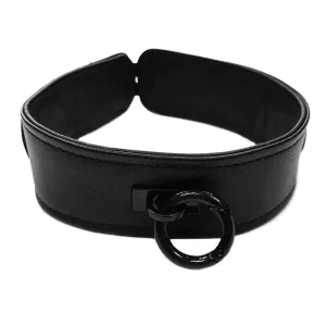 Leather Collar Black