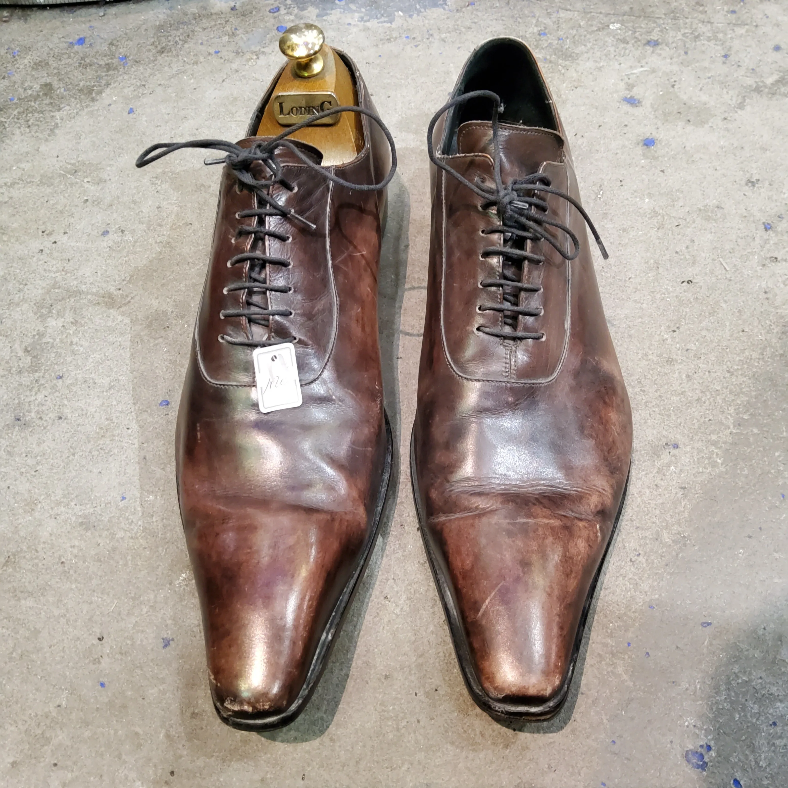 Leather Derby Shoes