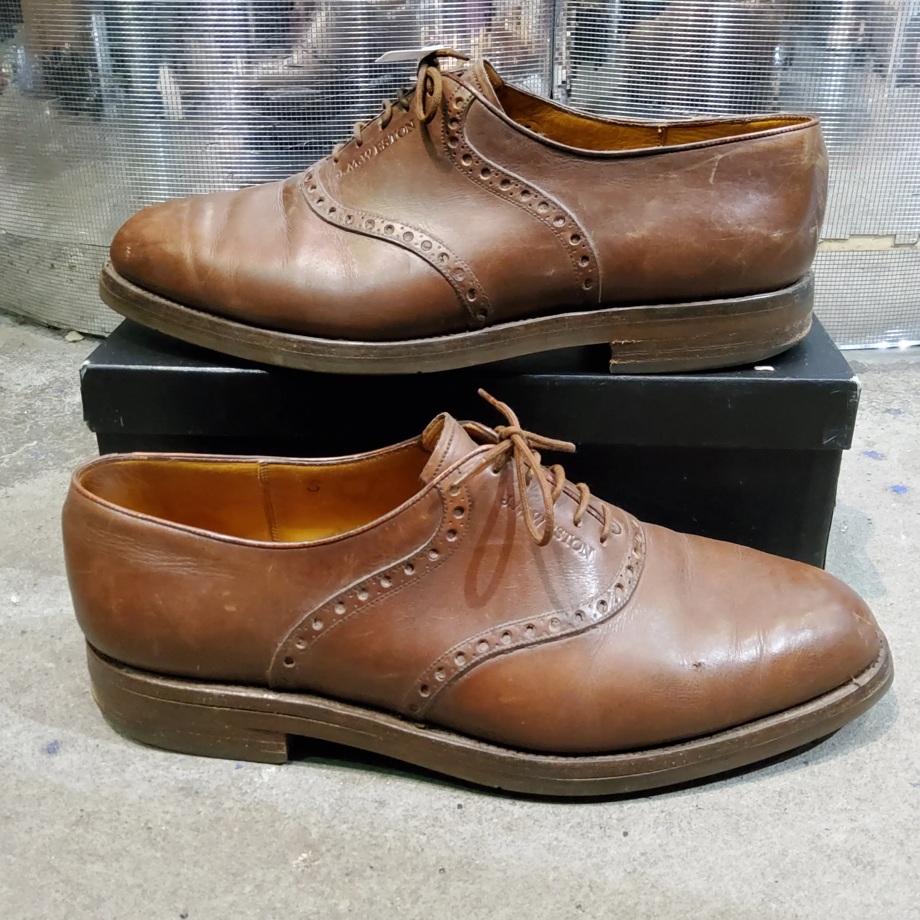 Leather Derby Shoes