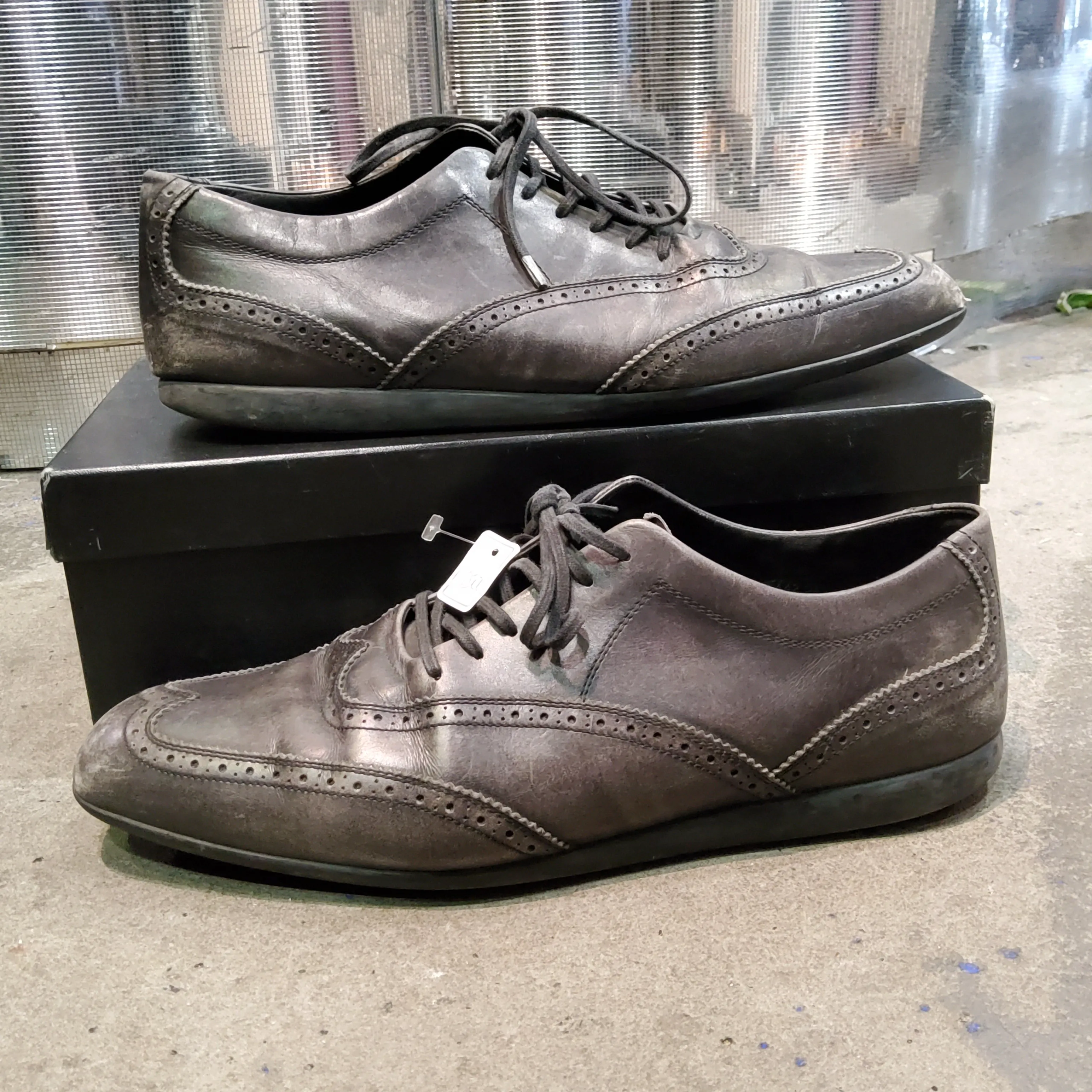 Leather Derby Shoes