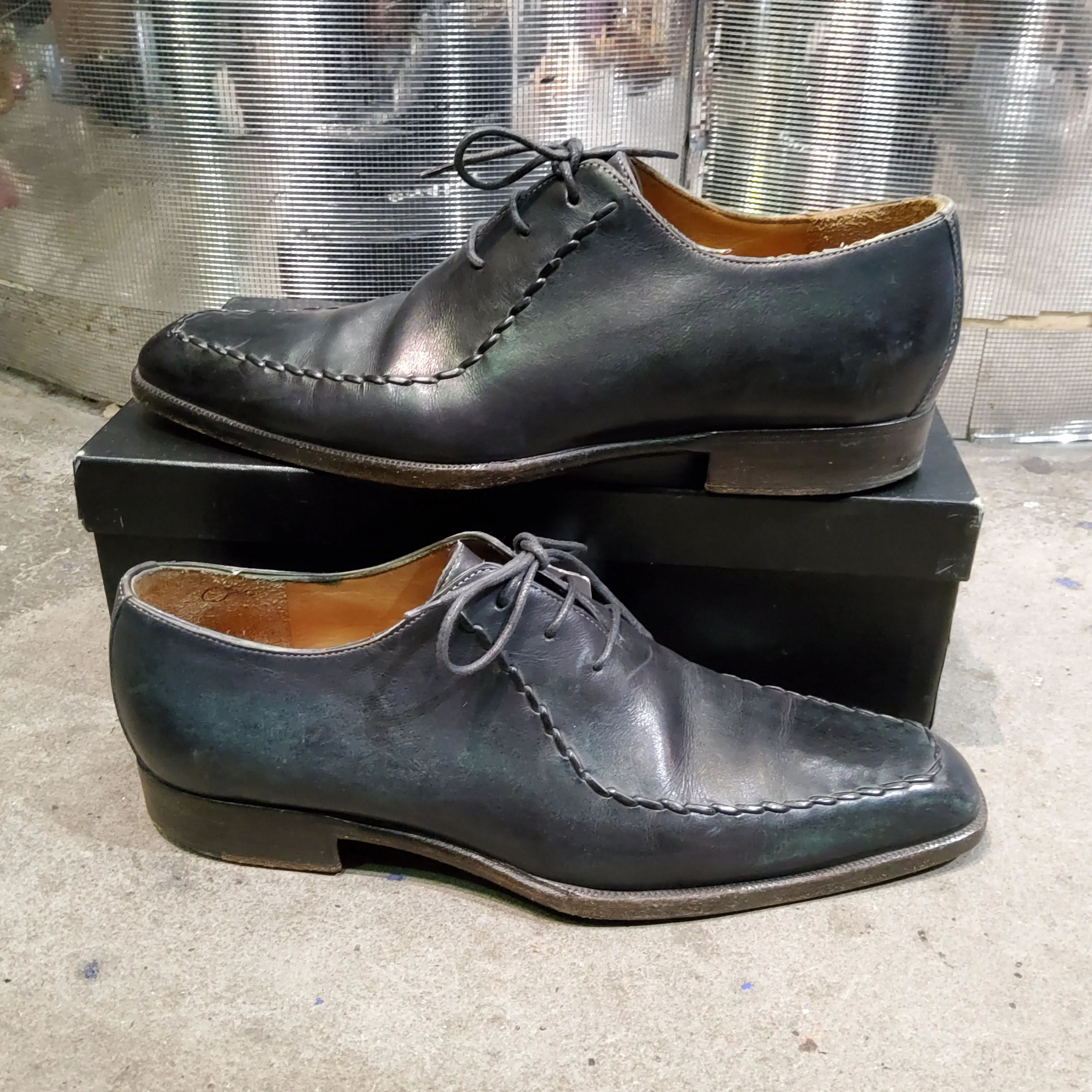 Leather Derby Shoes