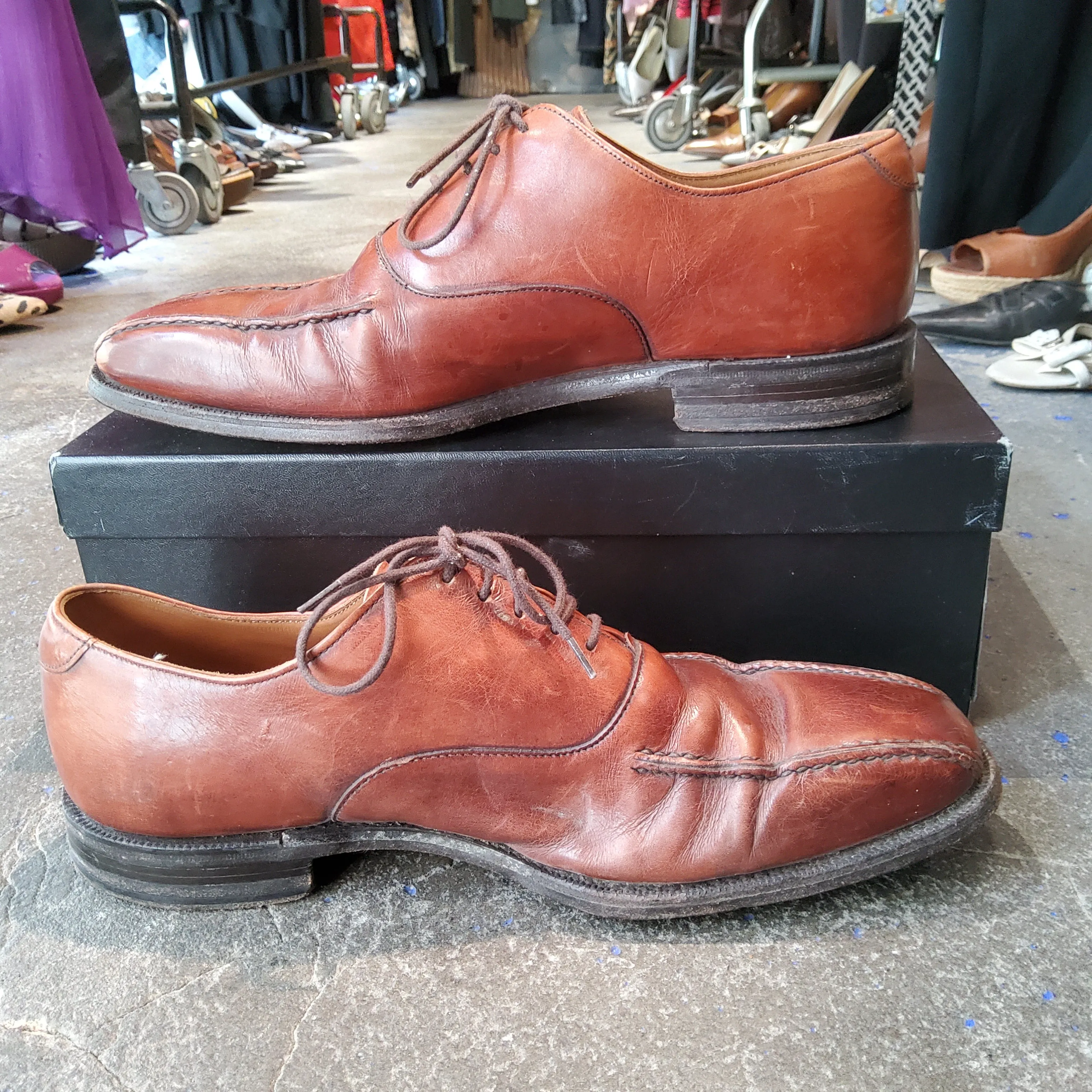 Leather Derby Shoes