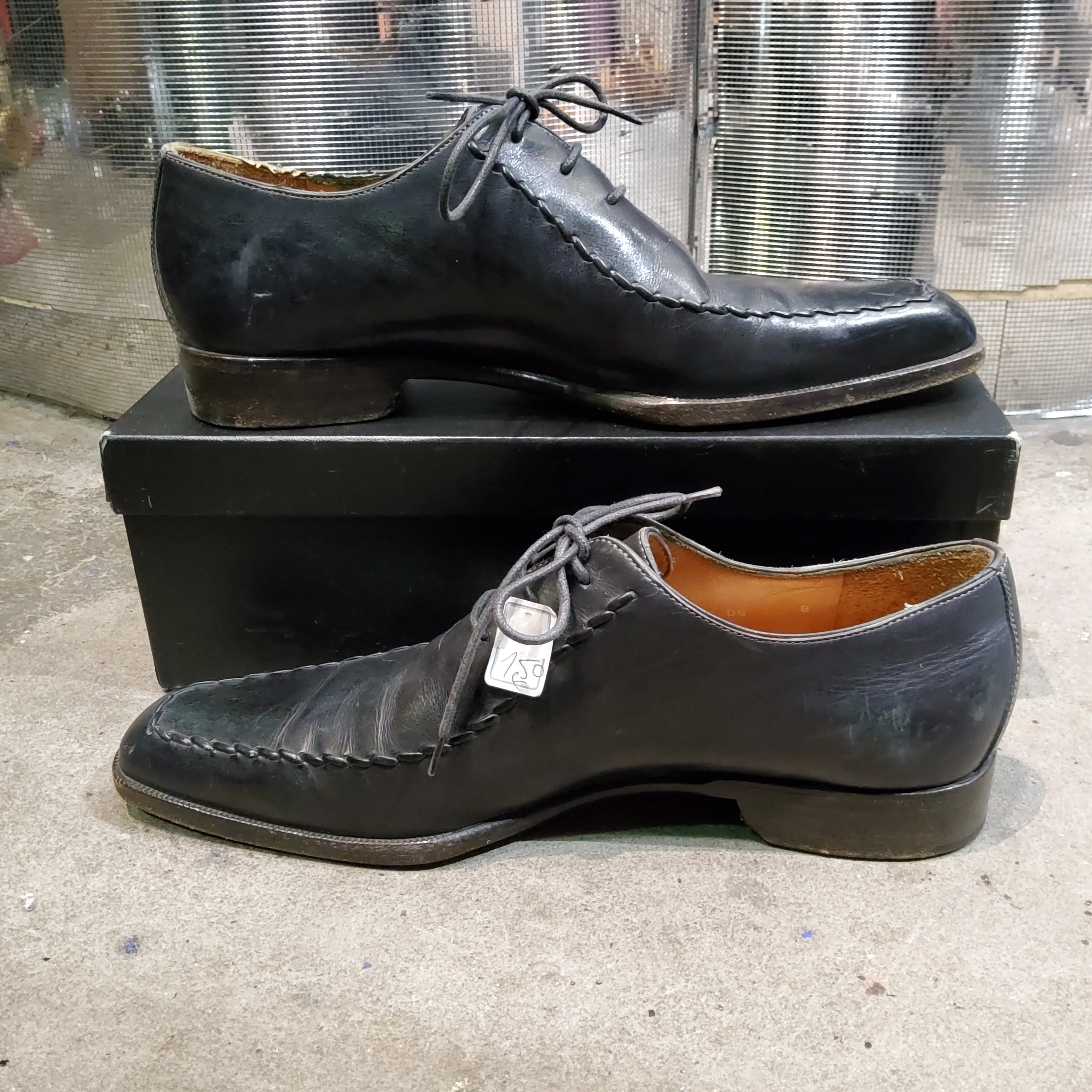 Leather Derby Shoes