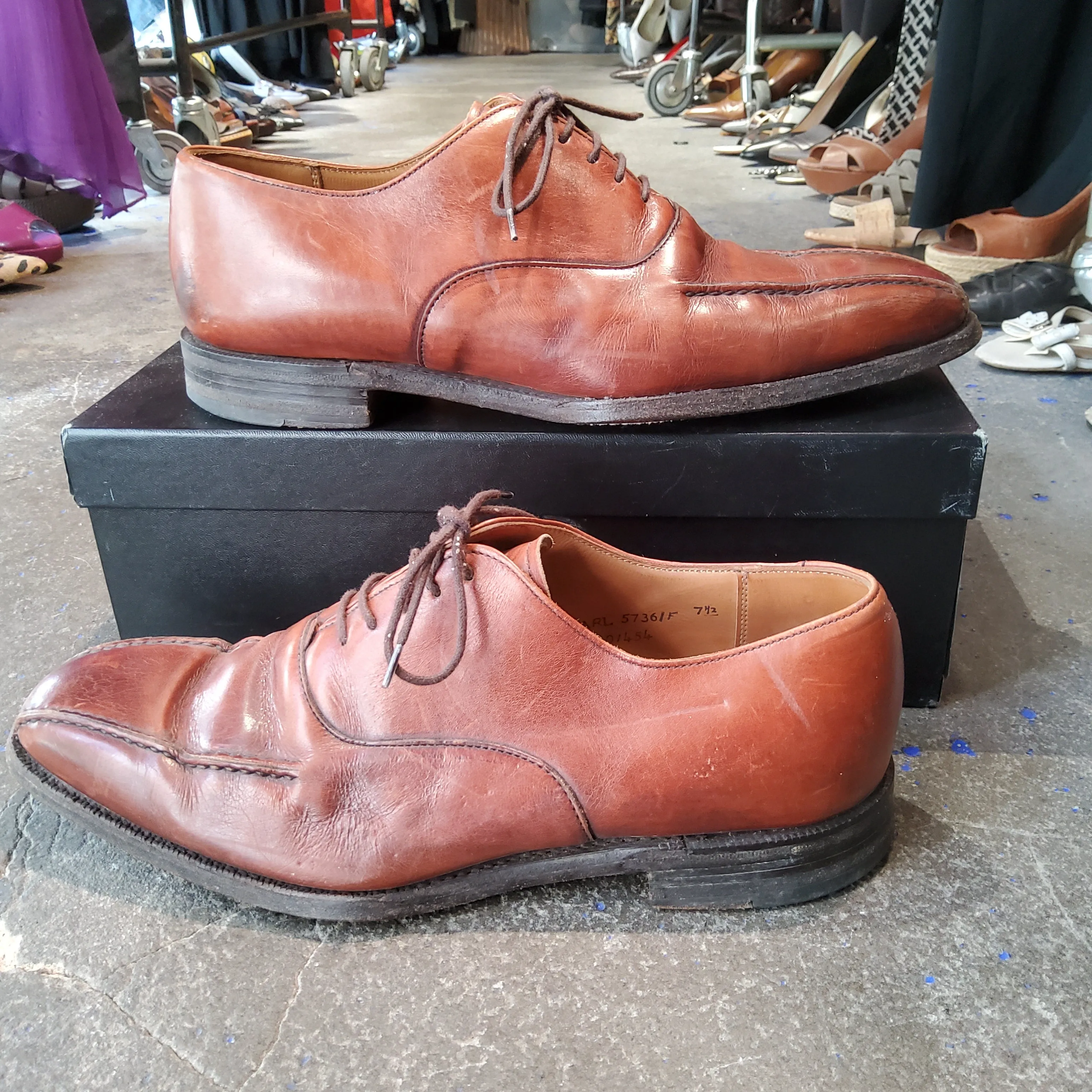 Leather Derby Shoes