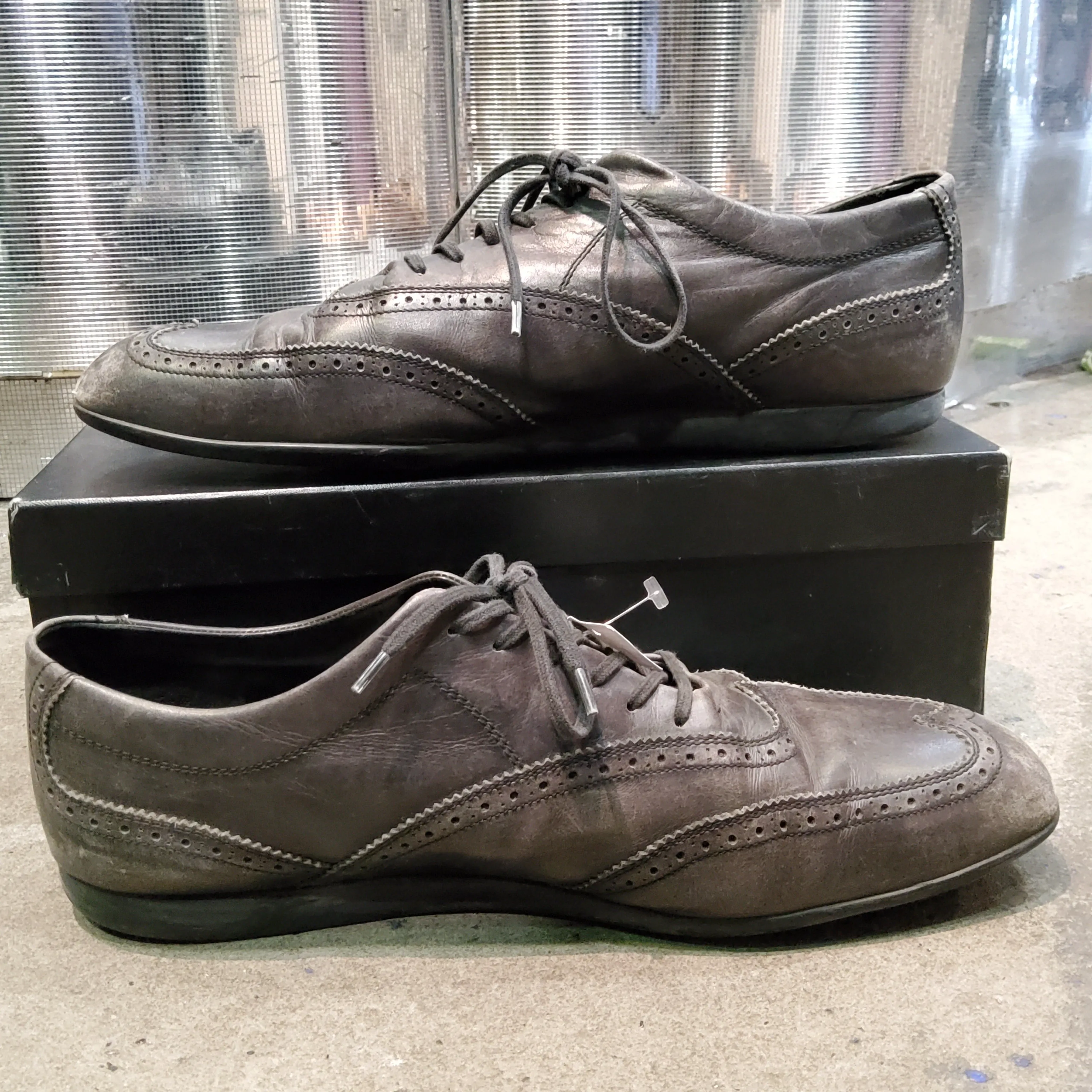Leather Derby Shoes