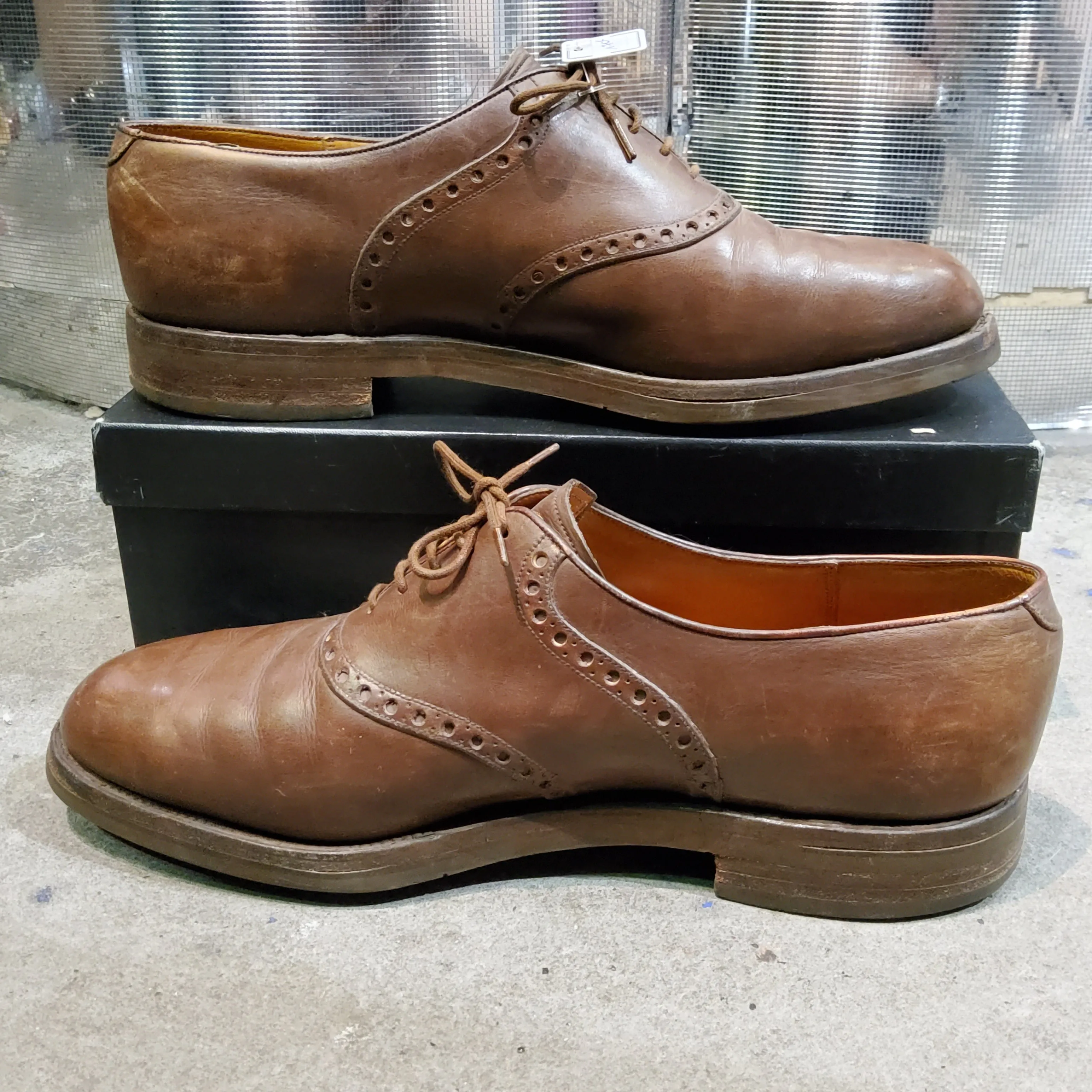 Leather Derby Shoes